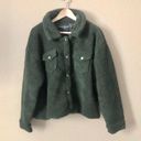 Jason Maxwell  Fleece Sherpa Jacket Teddy Shacket Photo 3