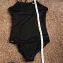 Nike  black racer back one piece swim suit size small Photo 6