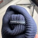 Brandy Melville Agnes Oversized Turtleneck Navy Sweater Photo 5