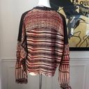 Free People  NWOT Sample Sweater Fringe Crop S Photo 5