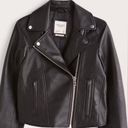 Abercrombie & Fitch Vegan Leather Jacket Photo 0