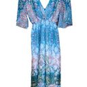 City Chic NEW  Istanbul Rhinestone Luxe Blue Maxi Dress Size 14 Photo 2