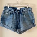 Boyish Marley Rolled Cuff Denim Shorts in Rebel Without a Cause Photo 1