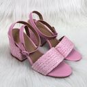 Bamboo NEW  | Braided Heel Maddy Sandals - PINK Photo 5