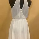 Lush Clothing 5/$20 Lush Ivory White Kylie Skater Faux Wrap Mini Dress Size S Photo 6