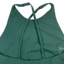 Girlfriend Collective  Dark Green Topanga Halter Bra Photo 6