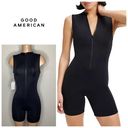 Good American New.  black surf suit. Large. Retails $139 Photo 1