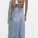 ZARA Cross Button Maxi Skirt Photo 4