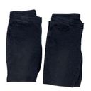 J.Jill 2- Denim Black 5 Pocket Legging Jeans Womens Petite Size 10 Stretch Casual Photo 1