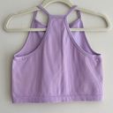 Krass&co J.o& Light Support Seamless Rib Knit Tank Top, Lilac/Lavender Tank, Size M-L Photo 9