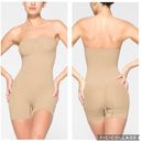 SKIMS Seamless Sculpt Strapless Shortie Bodysuit Nude XS Photo 1