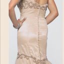 Clarisse  Champagne Mermaid Chiffon Evening Gown Wedding Prom Dress 8~Runs Small Photo 2