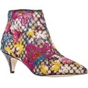 Sam Edelman New  Women's 8.5 Kinzey Floral Pointed Bootie Kitten Boots Shoes Boho Photo 0