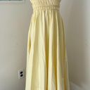 Verge Girl Yellow Lemon Strapless Vacanza Maxi Dress Photo 0