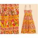 Farm Rio 💕💕 Mixed Fruits Paradise Midi Dress ~ Large L NWT Photo 9