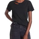 n:philanthropy  Harlow BFF Distressed Short Sleeve Tee in Black Photo 1