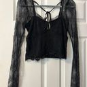 Black Lace Top Size M Photo 0