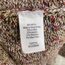 Coldwater Creek  Rainbow Confetti Cardigan Sweater Small Beige 3/4 Bell Sleeve Photo 10