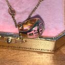 Juicy Couture Retro  Pam & Gela Pink Gold Class Ring Necklace Limited Edition Photo 6