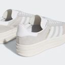 Adidas NWT  Gazelle Bold Shoes Grey Two/Cloud White/Core White W5 Photo 4