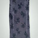 Clio Vintage Y2K Maxi Skirt Velvet Burnout Goth Skirt Witchy Whimsygoth Size M Photo 1