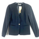 Edge SHI LONG FASHION Black Lettuce  Blazer Photo 9