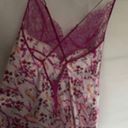 Victoria's Secret Victoria Secret Lace v-neck multi color floral (purple/Neon pink)lingerie Photo 4