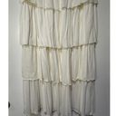 Wanderlux Ivory Layered Midi Skirt Size Large NWOT Western Flowy Indie Boho Photo 4