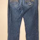 Abercrombie & Fitch  medium wash boot cut denim jeans size 6 long Photo 9