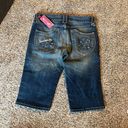 Bermuda NWT Deadstock Vintage Y2K Heatherette embellished denim  shorts Photo 0