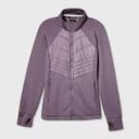 All In Motion  Jacket Sweatshirt XS Womens Purple Zip Up Athletic Long Sleeve NWT Photo 3