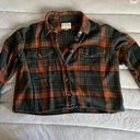 American Eagle Outfitters Cropped Flannel Photo 0