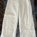 Abercrombie & Fitch Abercrombie Linen-Blend Tailored Wide Leg Pant in Light Beige Photo 6