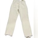 L'Agence L’AGENCE High Rise cropped Slim White Denim Size 24 Photo 1