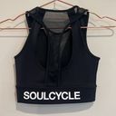 Soul Cycle black sports bra.  Size Extra Small Photo 7