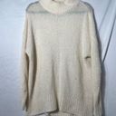 360 Cashmere  Oversized Ivory Turtleneck Sweater - Size M Photo 0