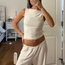 Brandy Melville White High Neck Top Photo 0