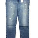 Good American NWT  Classic Bootcut Distressed Sexy Jean High Rise 4 27 Blue #1702 Photo 1