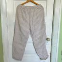 J.Jill  Linen Striped Boho Pants Photo 3