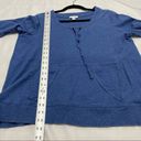 J.Jill  Blue 100% Cotton Scoop Neck Casual Top Photo 5