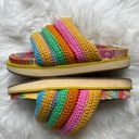 Farm Rio Colorful Toucan Crotchet Anatomic Sandals Photo 5