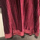 Signature Collection Velvet Magenta Blouse Photo 2