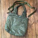 Caraa nylon crossbody tote green lightweight Photo 0