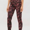 Sweaty Betty Super Sculpt Camo Red Pink Black 7/8 Leggings - Size XS Photo 0