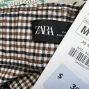 ZARA Plaid Slim Pants NWT Photo 4