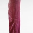 Bagatelle  Collection Currant Faux Leather Wide Leg Crops Size Medium Photo 4