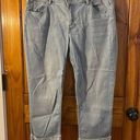 J.Jill  Petite denim light blue Cropped Cuffed jeans size 12P Authentic Fit Photo 0