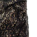 City Triangles Sequined Animal Print Mini Dress (3) Photo 4