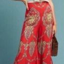 Anthropologie Wide Leg Paisley Fashion Pants Photo 1