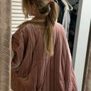 A New Day Oversized Pink Velvet Sweater Photo 1